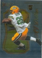 2020 Panini Select Select Certified Rookies AJ Dillon #SCR-24 card