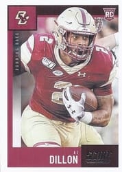 2020 Score Base Set AJ Dillon #371 card