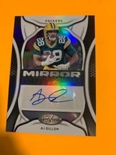 2022 Panini Certified Mirror Signatures AJ Dillon #MS-AD card