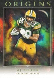 2023 Panini Origins Base Set AJ Dillon #39 card