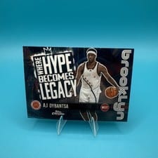 2025 Topps Chrome McDonald's All American Where Hype Becomes Legacy AJ Dybantsa #HL-1 card