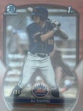 2023 Bowman Draft Chrome AJ Ewing #BDC-152 card
