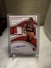 2022 Panini Immaculate AJ Griffin #137 card