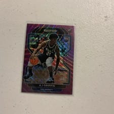 2022 Panini Prizm Draft Picks AJ Griffin #56 card