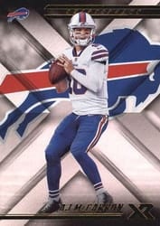 2018 Panini XR Base Set AJ McCarron #2 card