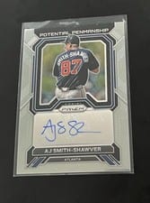 2023 Panini Prizm Potential Penmanship AJ Smith-Shawver #PP-AS card