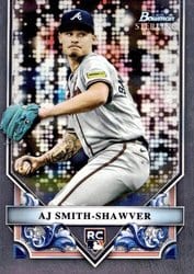 2024 Bowman Sterling Base Set AJ Smith-Shawver #BSR-24 card