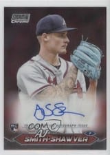2024 Stadium Club Chrome Autographs AJ Smith-Shawver #SCCA-AS card