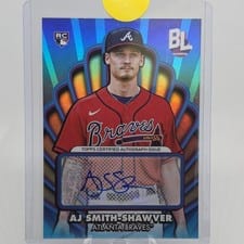 2024 Topps Big League Opening Act Autographs AJ Smith-Shawver #OAA-AS card
