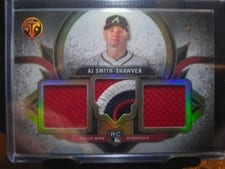 2024 Topps Triple Threads Rookie Team Relics AJ Smith-Shawver #RTR-AS