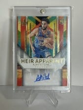 2024-25 Panini Court Kings Heir Apparent Autographs Ajay Mitchell #HA-AJY card