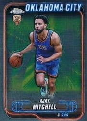 2024-25 Topps Chrome Base Set Ajay Mitchell #132 card