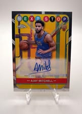 2024-25 Topps Chrome Next Stop Signatures Ajay Mitchell #NSS-AM card