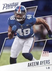 2018 Panini Prestige Base Set Akeem Ayers #136 card