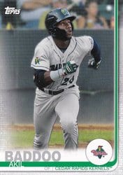 2019 Topps Pro Debut Base Set Akil Baddoo #142 card
