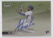 2021 Stadium Club Chrome Autographs Akil Baddoo #SCCAV-AB card
