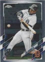 2021 Topps Chrome Update Base Set Akil Baddoo #USC27 card