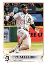 2022 Topps Base Set Akil Baddoo #402 card