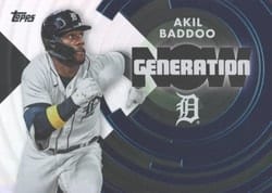 2022 Topps Generation Now Akil Baddoo #GN-41 card