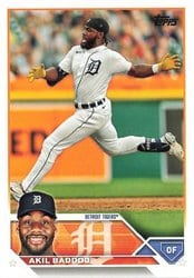 2023 Topps Base Set Akil Baddoo #556 card