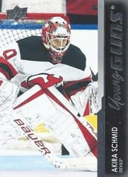 2021-22 Upper Deck Base Set Akira Schmid #716 card