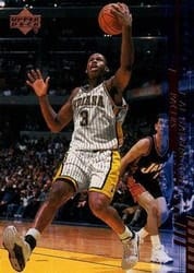 2000-01 Upper Deck Base Set Al Harrington #71 card