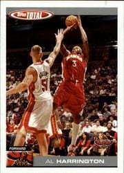 2004-05 Topps Total Base Set Al Harrington #53 card