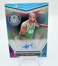 2023-24 Topps Chrome Certified Autographs Al Horford #CA-AH card
