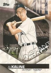 2018 Topps Instant Impact Al Kaline #II-2 card