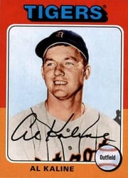 2019 Topps Archives Base Set Al Kaline #151 card