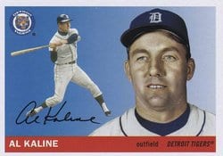 2020 Topps Archives Base Set Al Kaline #32 card