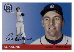 2020 Topps Archives Base Set Al Kaline #32 card