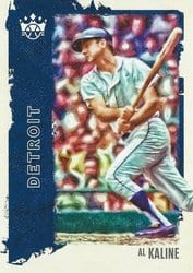 2021 Panini Diamond Kings Base Set Al Kaline #114 card