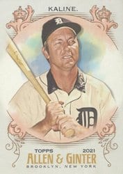 2021 Topps Allen & Ginter Base Set Al Kaline #137 card