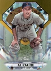 2022 Topps Chrome Update Diamond Greats Die-Cuts Al Kaline #DGC-60 card