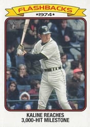 2023 Topps Heritage Baseball Flashbacks Al Kaline #BF-10 card