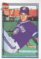 1991 Topps Base Set Al Leiter #233 card