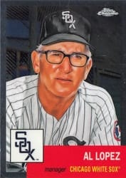 2022 Topps Chrome Platinum Anniversary Base Set Al Lopez #85 card
