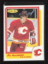 1986 O-Pee-Chee Al MacInnis #173 card