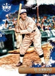 2019 Panini Diamond Kings Base Set Al Simmons #11 card