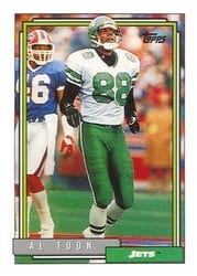 1992 Topps Base Set Al Toon #730 card