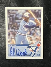 2026 Topps Heritage Expansion Autographs Al Woods #EA-AW card