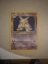Base Alakazam #1 card