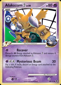 Rising Rivals Alakazam E4 #38 card