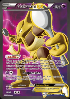 2016 Fates Collide Alakazam-EX #117
