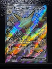 2024 Paldean Fates Alakazam ex #215
