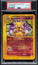 2002 Expedition Base Set Alakazam #1 card