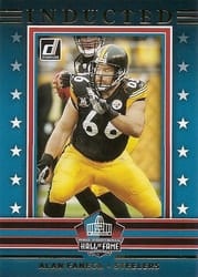 2021 Donruss Inducted Alan Faneca #I5 card
