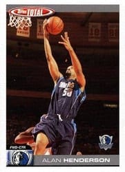 2004-05 Topps Total Base Set Alan Henderson #266 card