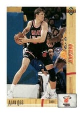1991-92 Upper Deck Base Set Alan Ogg #198 card